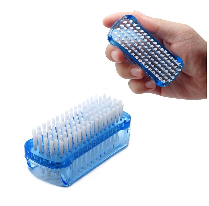 MEPOINT Nail Brush Two Sided Hand Fingernail Cleaner Pedicure Scrub Foot Brushes Toes Cleaning Tool For Women - Image 1