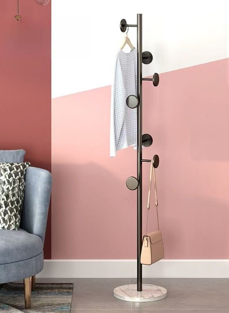 Coat Rack Free Standing Coat Tree with 7 Hooks Metal Coat Racks Marble for Clothes and Hat Hangers(170*32cm)  - Image 1
