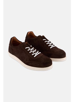 Algspar Men Lace Up Casual Shoes, Brown  - Image 1