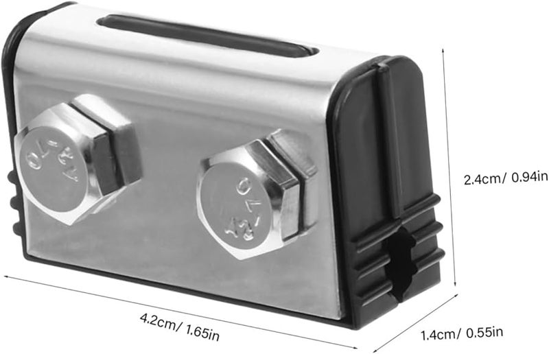 Artibetter Secure Low Track Window Lock Punch Sliding Door Security Lock for Old Install - Image 3