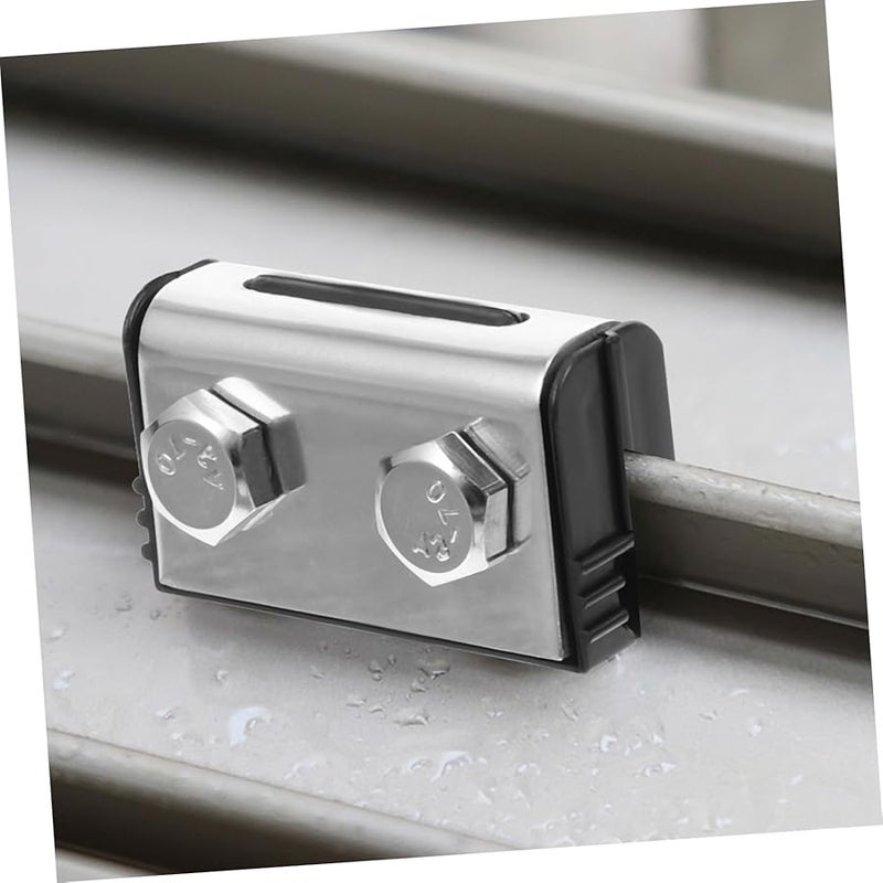 Artibetter Secure Low Track Window Lock Punch Sliding Door Security Lock for Old Install - Image 5