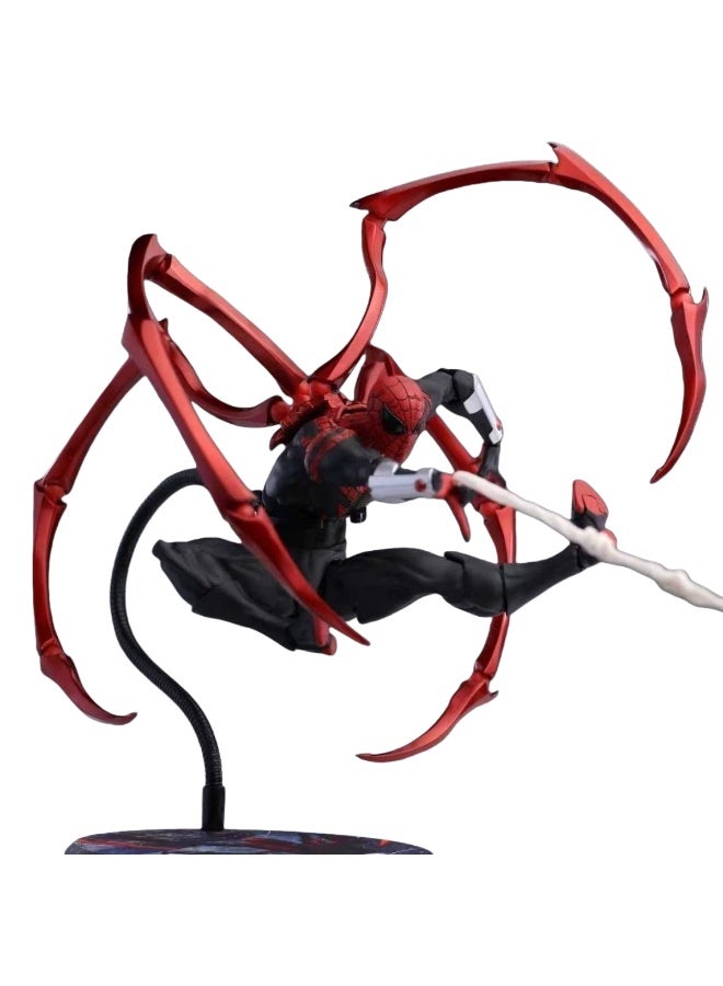 عام متفوقة الرجل العنكبوت المنقولة دمية نموذج الديكور سطح المكتب الديكور لعبة هدية للعائلة والأصدقاء - Image 3