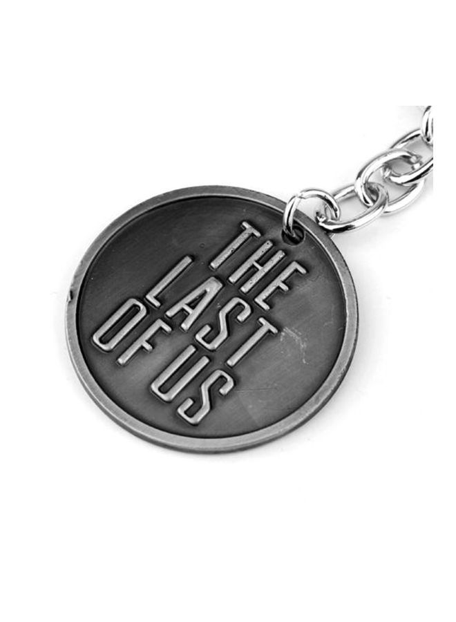 نيبمينينت سلسلة مفاتيح بتصميم شعار لعبة الفيديو "Last Of Us" فضي - Image 3