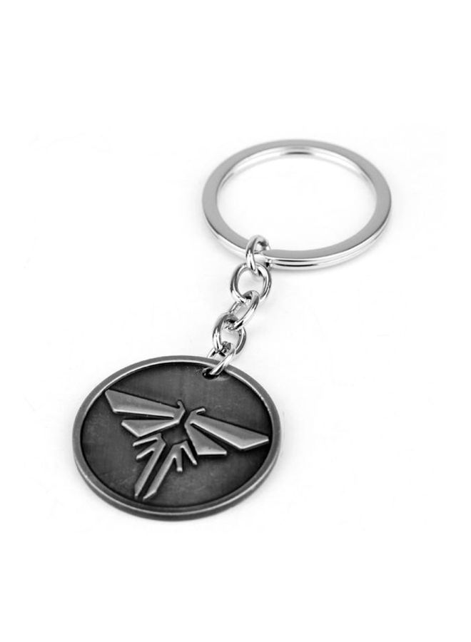 نيبمينينت سلسلة مفاتيح بتصميم شعار لعبة الفيديو "Last Of Us" فضي - Image 2