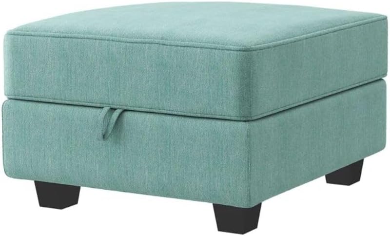 Comfynest Modern Square Storage Ottoman - Image 2