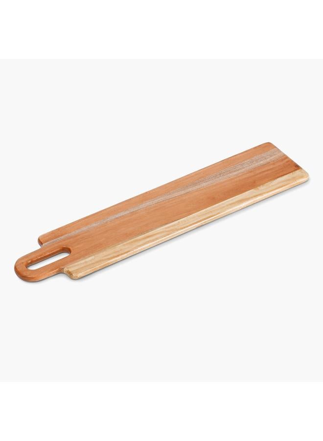 Home Box Albero Long Groove Chopping Board - 70x15 cm - Image 1