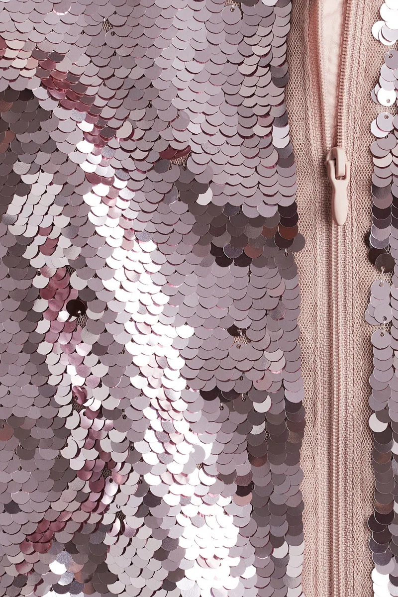 H&M Sequined bomber jacket