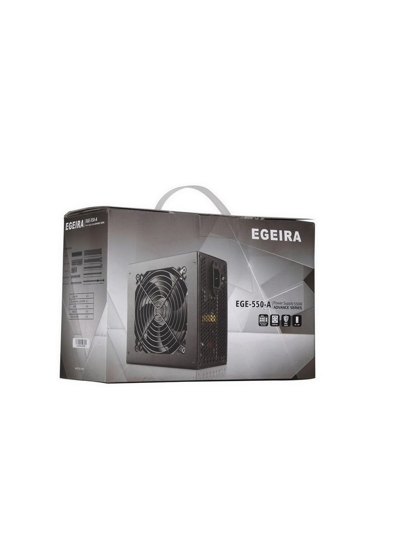 Egeira Real 550W,12CM EGE-550-A Power Supply - Image 1