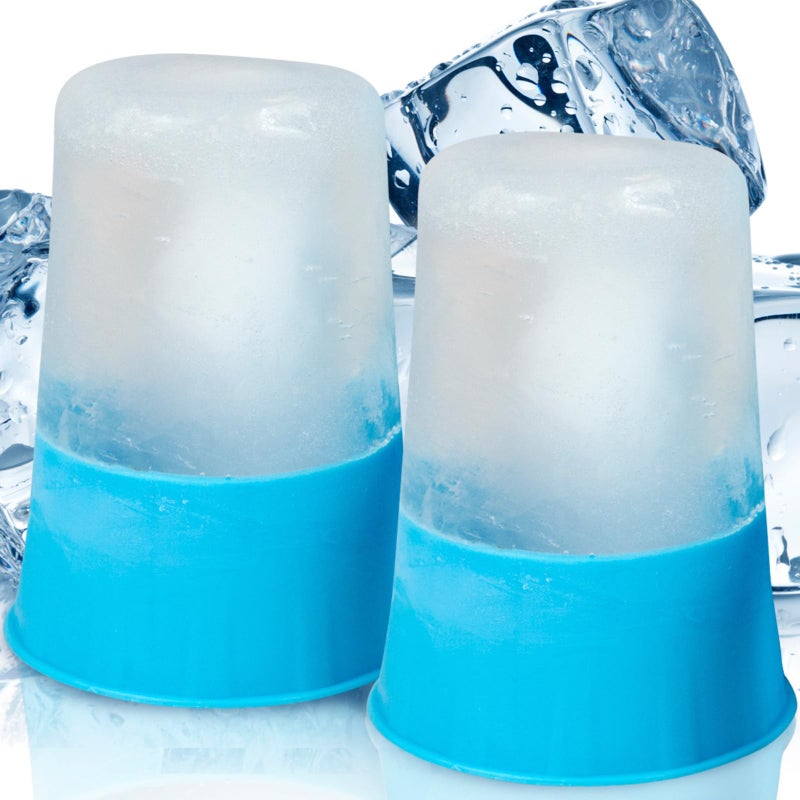 Arctic Flex Ice Cups & Roller - Portable Face Icing Tool, Silicone Massager for Skin Care, Reduces Puffiness & Enhances Beauty - Image 1
