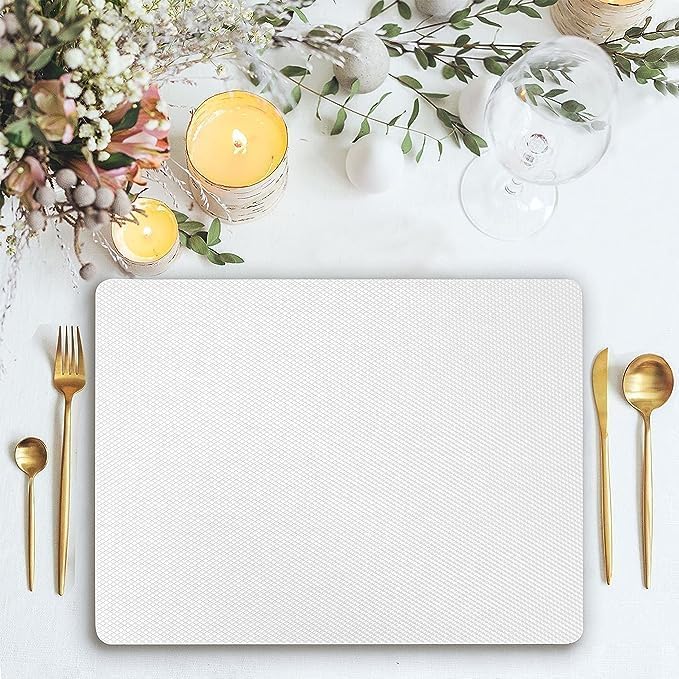 KayJen 45 cm X 10 m Frosty White Food Grade EVA Anti Slip MatSheet for Fridge Kitchen Drawer Shelf Liner Table Diamond Texture Frosty White - Image 5