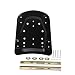Mokuo Universal Motorcycle Rear Tail Box Base Plate in Heavy Iron Material Adapter for Motorcycle Rear Luggage Rack TrunkBlack Color Trunk Floor Panel - Image 2