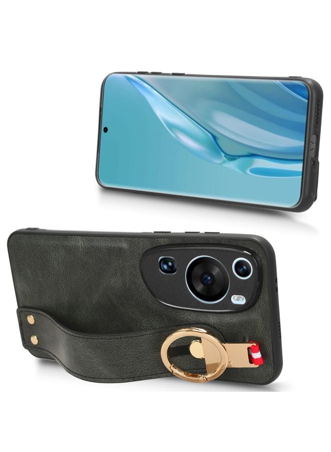 Zaboon Case For Huawei P60 Art Wristband Leather Back Phone Case - Image 3