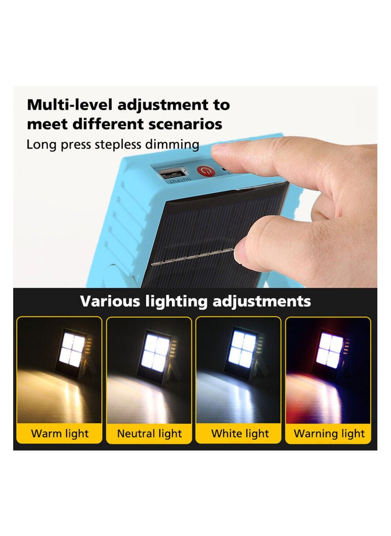 Generic Solar Powered Portable LED Light | Battery 16500 mAh | Brightness 10000  - Image 2