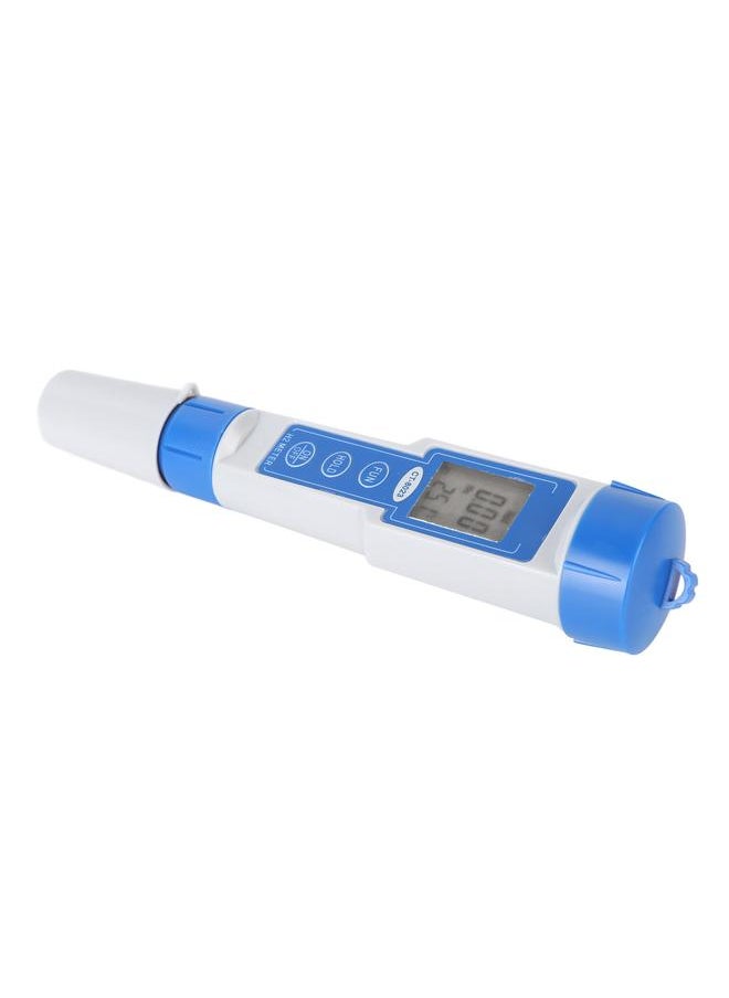 Water Quality Tester High Accuracy Temperature Hydrogen Meter with LED Display for Drinking Hydroponics Aquarium