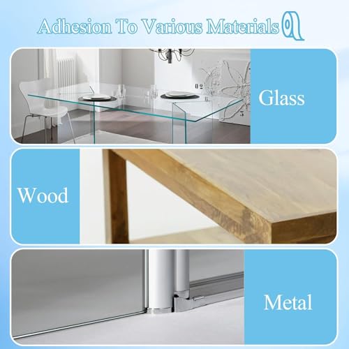 EKDHRA ENTERPRISE EKDHRA 9-Meter Edge Protector, Baby Proofing Edge Protector Strip for Baby, Child Proof Table Edge Protectors Guards Safety Bumper Cover for Furniture Desk Crib Gate Bed Wall Soft Silicone - Image 5