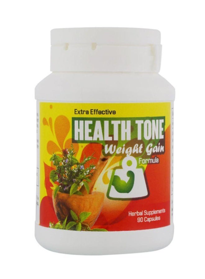 هيلث تون تركيبة لزيادة الوزن تحتوي على ۹۰ كبسولة - Image 1