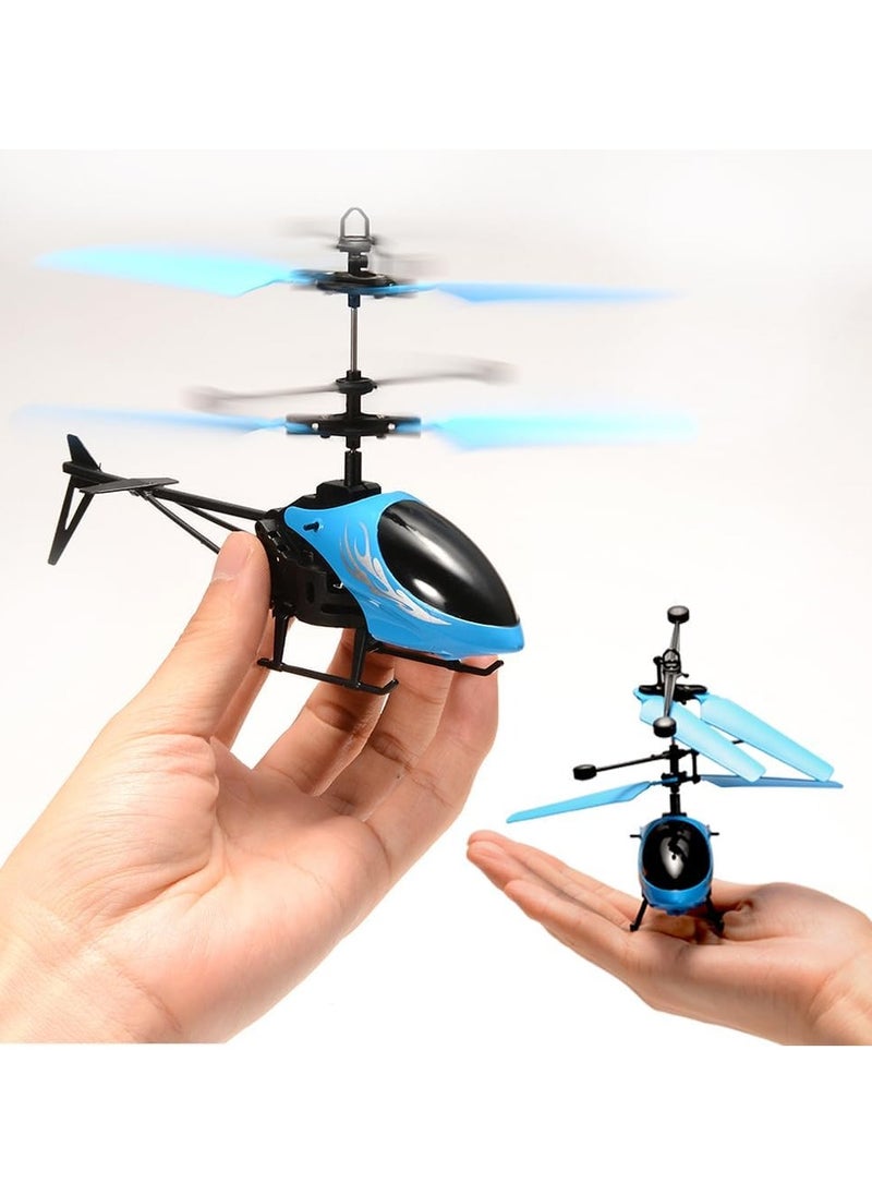 Helicopter Interactive Toy For Kids Powered By Sensor And Charging Battery And Charging Cable - Multi Color  - Image 3