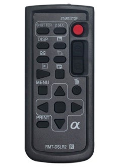 RMT-DSLR2 RMTDSLR2 IR Remote Commander Compatible with Sony NEX Alpha SLT Cameras ILCA-99M2 DSLR-A230L DSLR-A330L DSLR-A380L DSLR-A900 DSLR-A700 ILCE-6400 ILCE-6400L ILCE-6400M ILCE-7M3