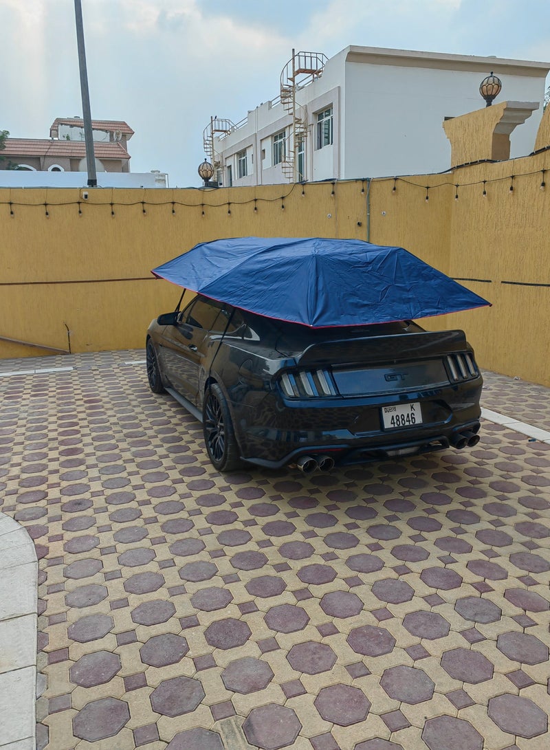 العييجة مضلة شمسية للسيارات الرياضية متعددة الاستخدامات (SUV)، قطعة واحدة، حماية من الأشعة فوق البنفسجية والحرارة، سهلة التركيب، تحافظ على برودة وحماية داخل السيارة - Image 4