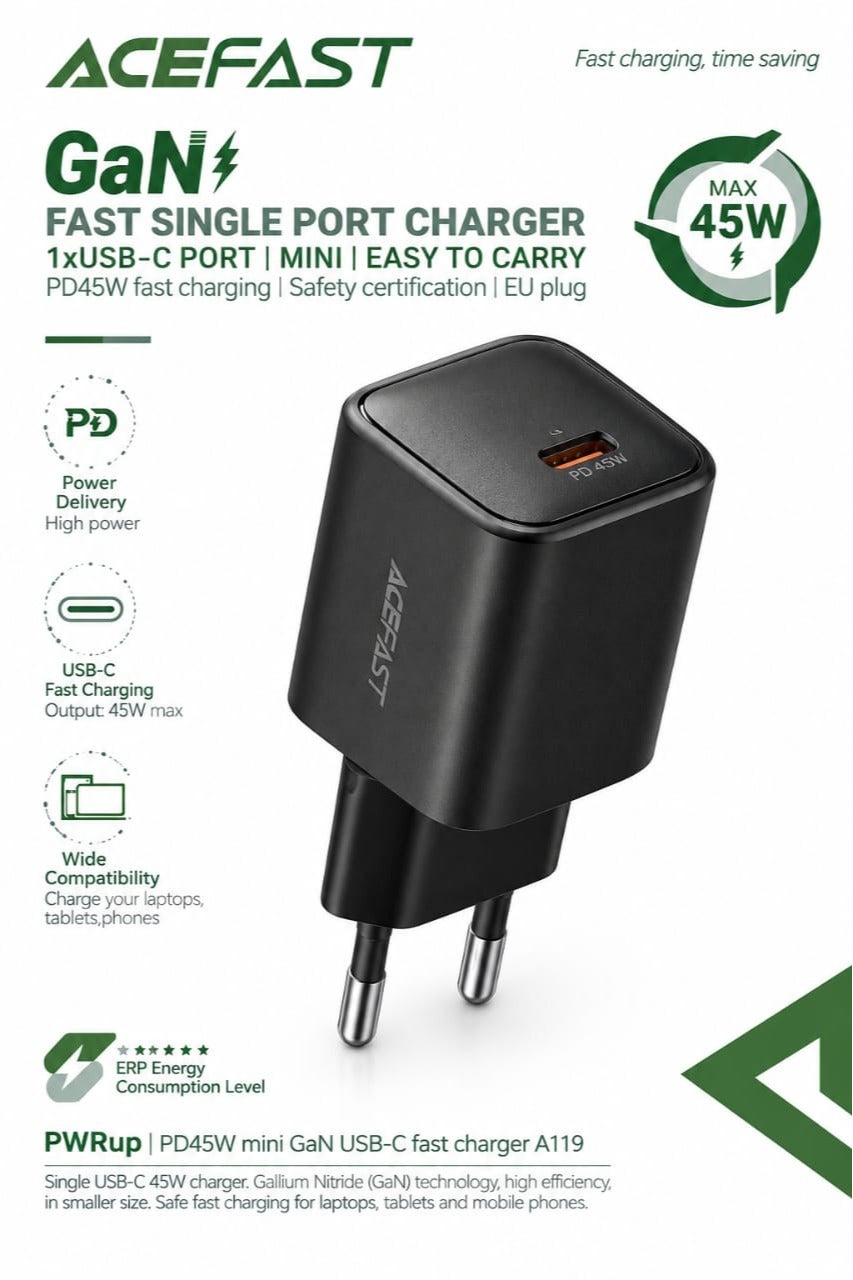 ACEFAST ACEFAST Pwrup A119 usbc 45W ZC9387FD33BFCDEF39504Z