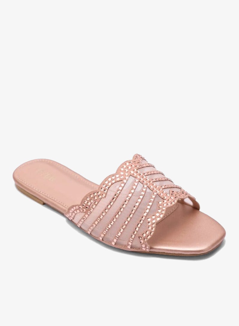 FYOR Mesh Diamante Slide Sandal MY 258 - Image 2