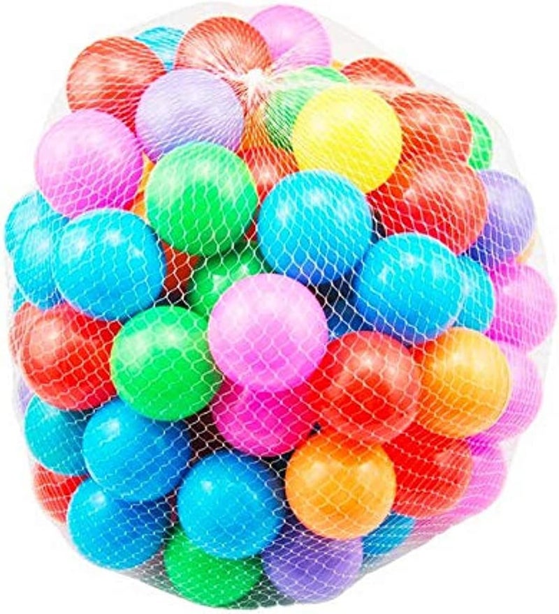 Soft Plastic Ocean Ball Toys - 50 Pieces - Image 1