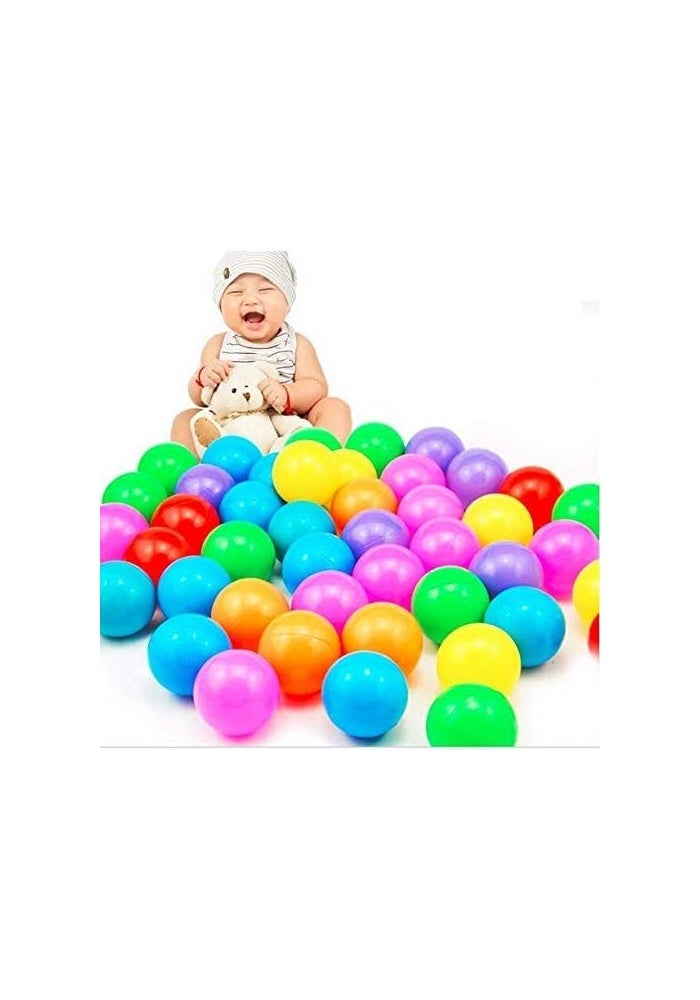 Soft Plastic Ocean Ball Toys - 50 Pieces - Image 3