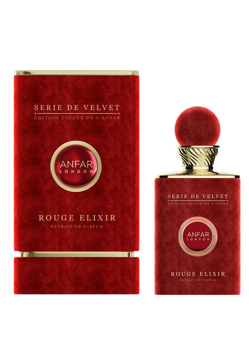 ANFAR LONDON ROUGE ELIXIR pour FEMME Extrait de Parfum, Lemon Verbena, Clove, Rosewood, Mandarin, Cinnamon, Rose, Lily,FOR WOMEN,100ML - Image 1
