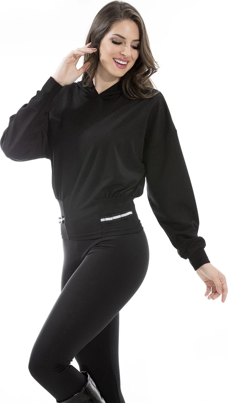 Alexander Gardi Hooded Waist Detail Sweatshirt (B20-16790)