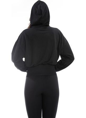 Alexander Gardi Hooded Waist Detail Sweatshirt (B20-16790)  - Image 4