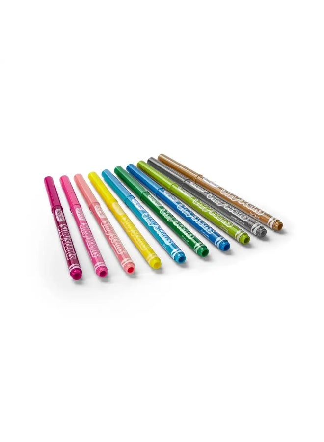 Generic Crayola - Silly Scents Markers 10 Pens - 58-5071G  - Image 3