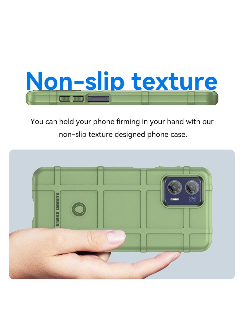 TEAM LUXURY Protective Case Cover for Moto G73 Green - Image 3