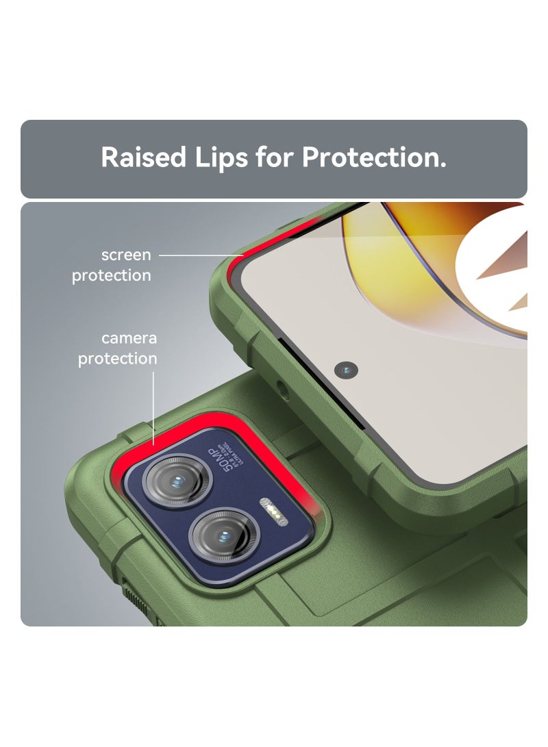TEAM LUXURY Protective Case Cover for Moto G73 Green - Image 5