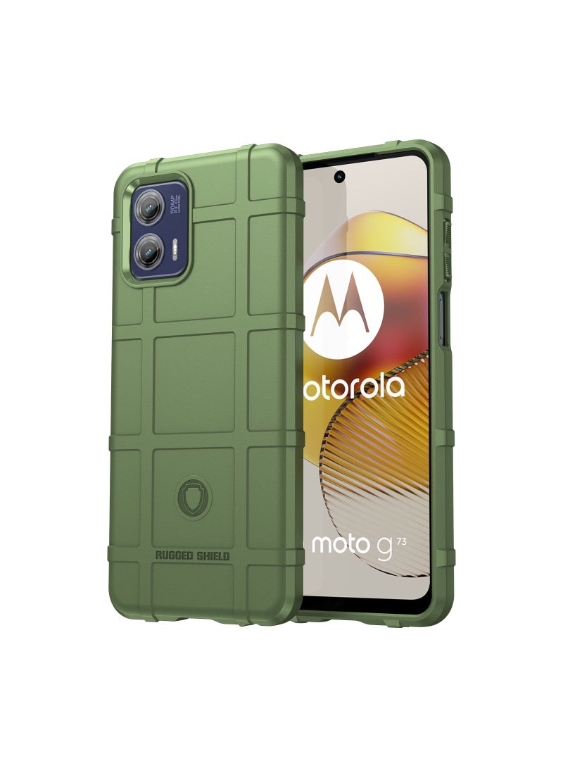 TEAM LUXURY Protective Case Cover for Moto G73 Green - Image 1