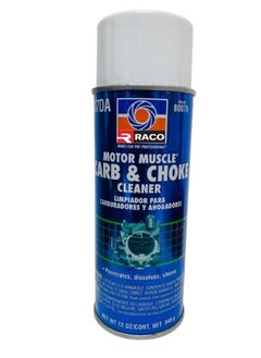 RACO RACO Permatex 80079 Motor Muscle Carb Choke Cleaner for Combustion Chamber Valves Injectors Fuel Rail Gas Tank From Scale Or Rust Deposit 12 OZ  - Image 1