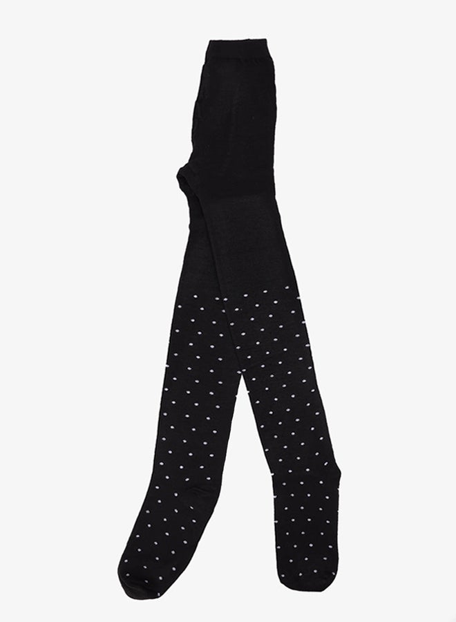 Carina Girly Polka Dot Pantyhose - Image 2