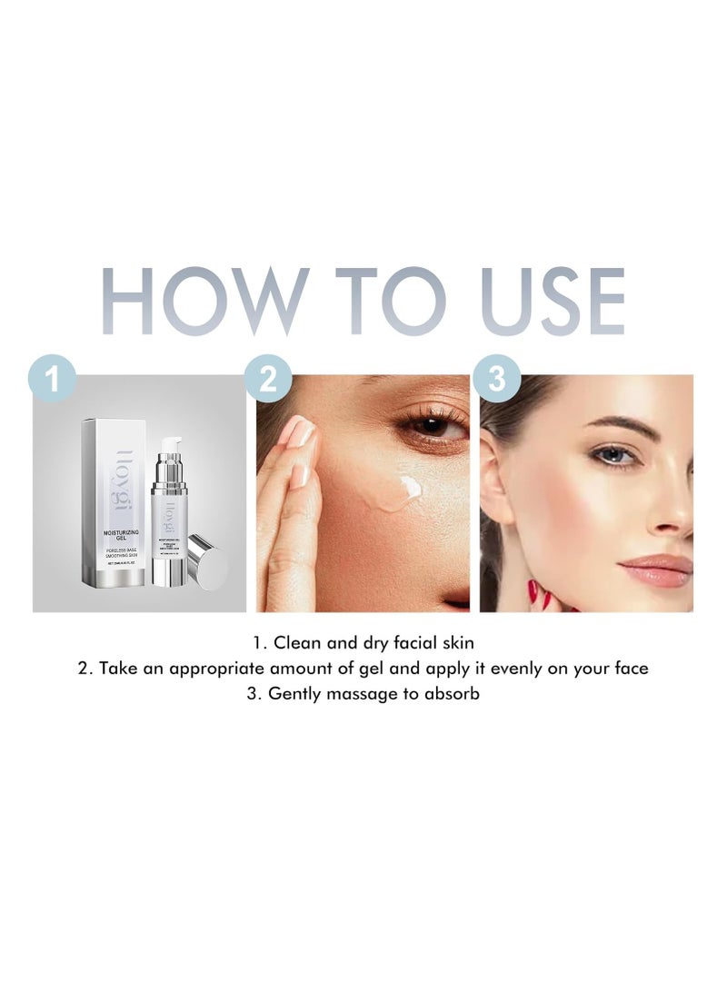 سيوسي جل مرطب للمكياج جل مرطب يرطب البشرة، قاعدة خالية من المسام، برايمر ناعم، طبيعي وخفيف الوزن لبشرة ممتلئة، خفيف الوزن، سريع الامتصاص، 0.85 أونصة سائلة - Image 5