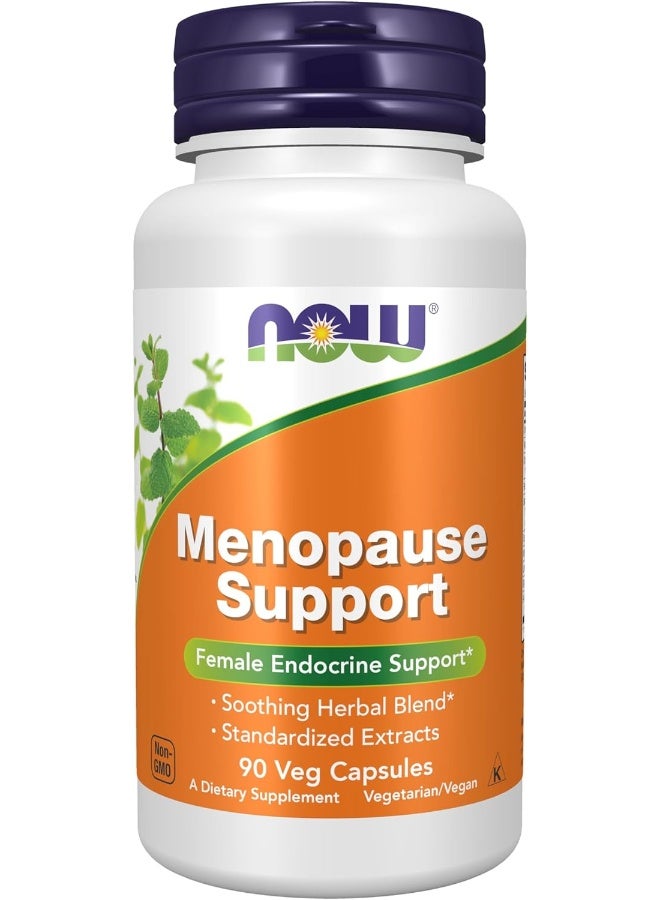 NOW Foods Menopause Support - 90 Veg Capsules - Image 1