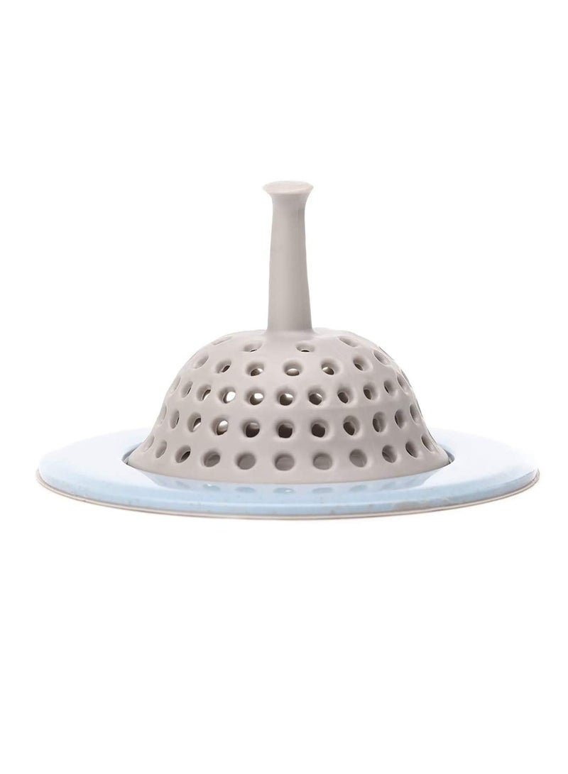 4 Packs Kitchen Sink Strainer Stopper Kit Silicone Sink Drain Strainer Stopper Good Grips Large Wide for Kitchen Sink Shower Drain Hair Catcher Sink Drain Cover  - Image 3