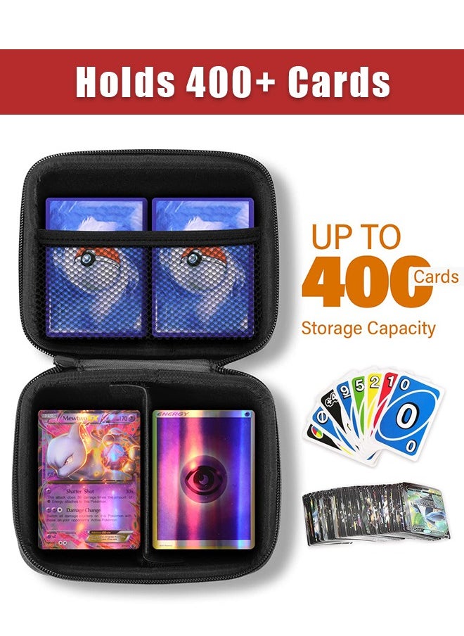 Fanski - Carrying Case Compatible With PTCG Trading Card，MTG And Pokémon Cards, Etc., Can Hold More Than 400 Cards, A Great Gift For Kids - Image 1