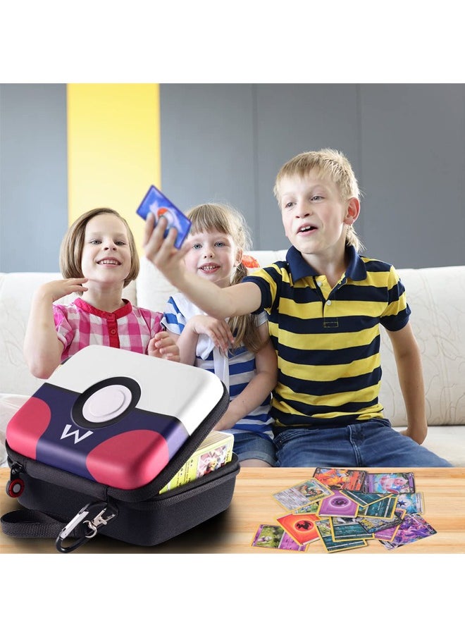Fanski - Carrying Case Compatible With PTCG Trading Card，MTG And Pokémon Cards, Etc., Can Hold More Than 400 Cards, A Great Gift For Kids - Image 1
