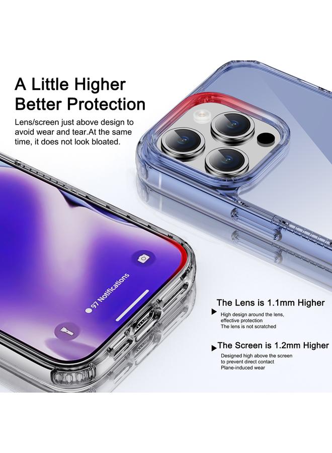 IPAKY Case For iPhone 15 Pro YG Series Transparent PC+TPU Phone Case - Image 5