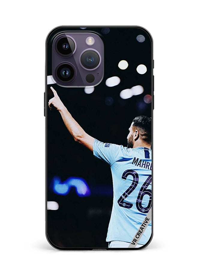 Protective Case Cover For Apple iPhone 16 Pro Max Mahrez Design Multicolour