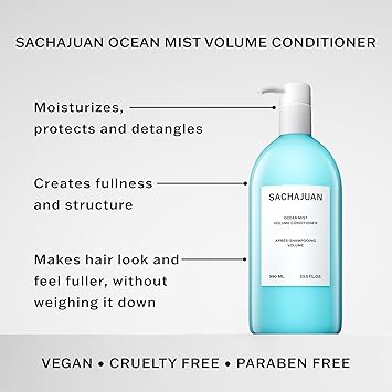 SACHAJUAN Ocean Mist Volume Conditioner 990 ml - Image 2