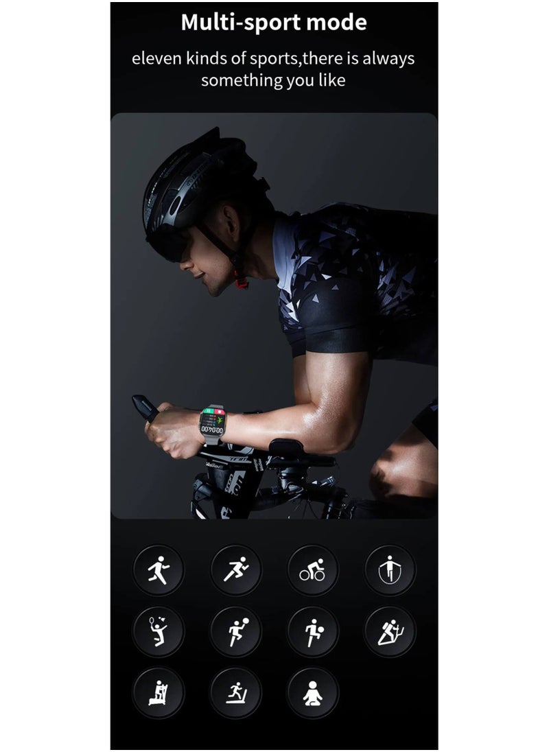 T800 ULTRA (2023) ساعة ذكية 1.99 بوصة IPS عرض NFC بلوتوث V5 Call شاحن لاسلكي