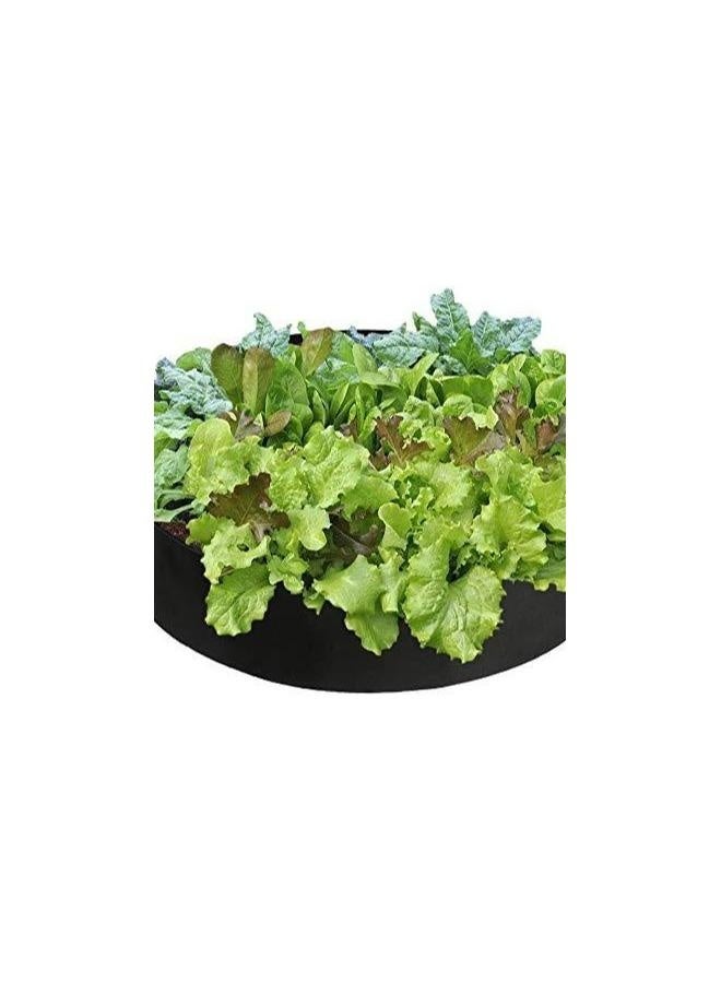 Round Planting Bag with Handle,Garden Bed Vegetable ling Cultivation Bag,for Planting Potatoes,Tomatoes(127cm*30cm) - Image 4