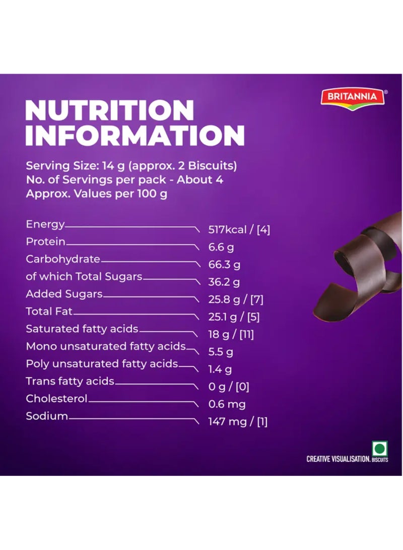 Britannia Treat Creme Choco Wafers 75g - Image 3
