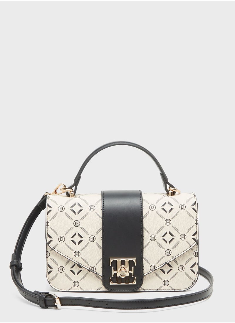 ELLE - Flap Over Satchel - Image 1
