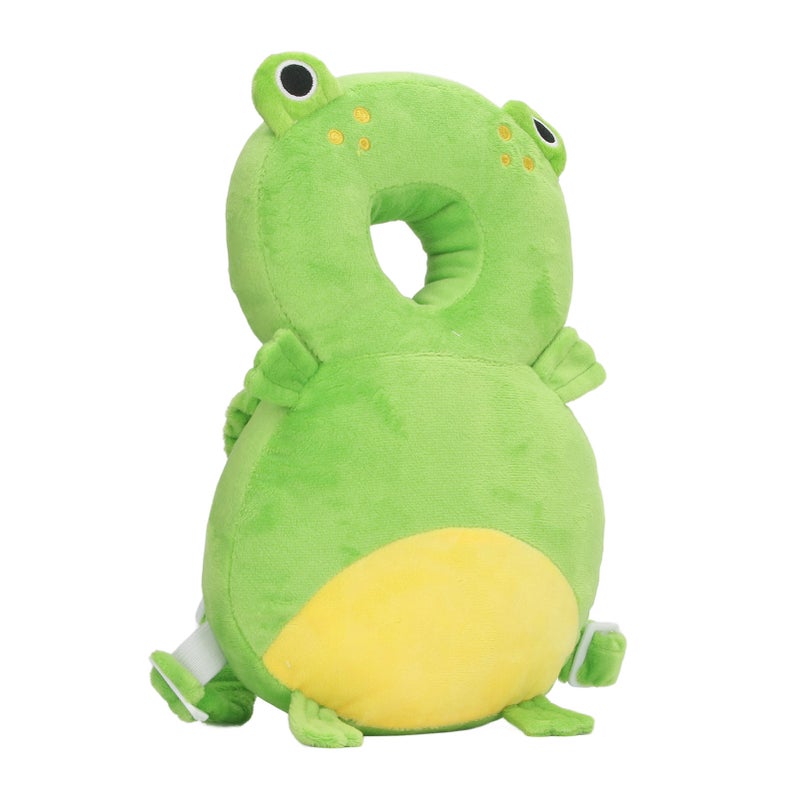Baby Head Protector Backpack: 30Cm Adjustable Strap Thick PP Cotton Filling - Cute Animal Design Soft Skin Friendly Pad for Toddlers Learning To Sit Walk Crawl - Image 2
