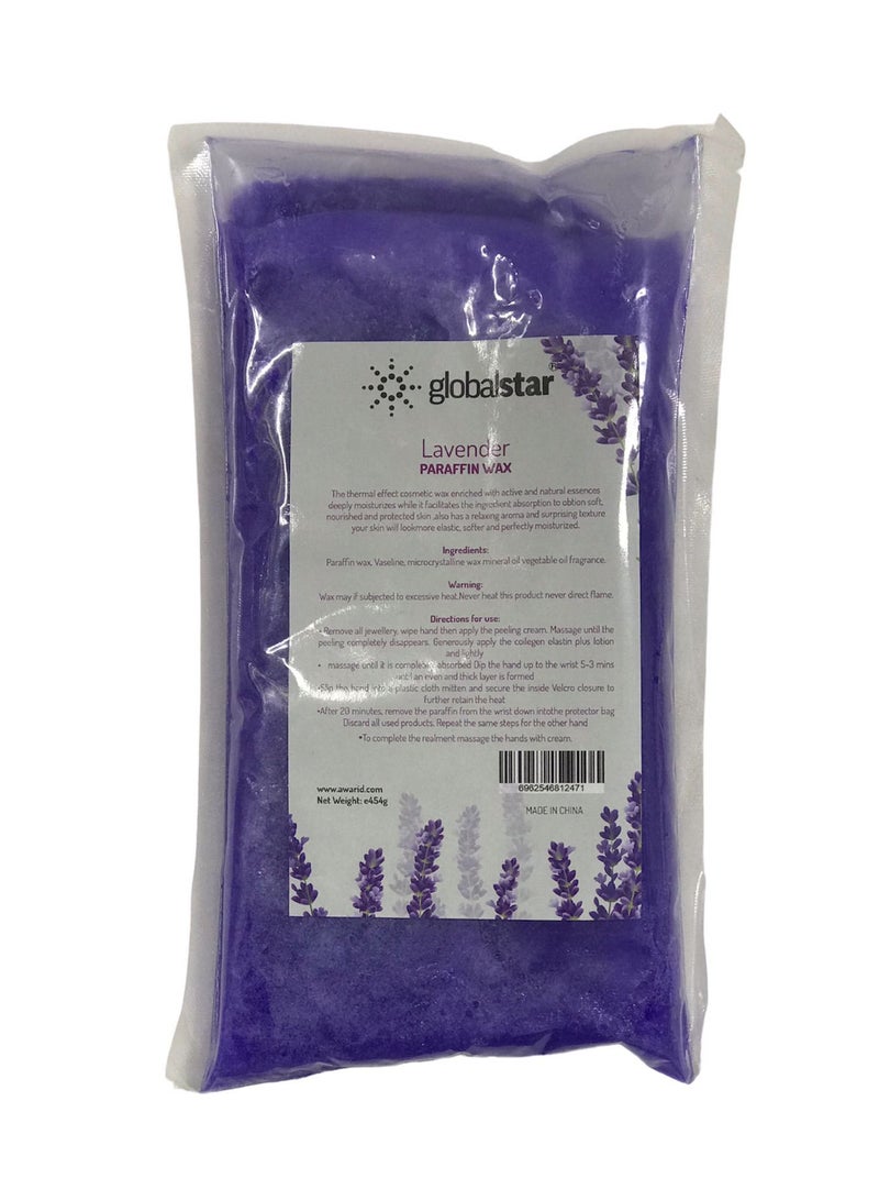 globalstar شمع البارافين من جلوبال ستار برائحة اللافندر 454 جرام BS-801
